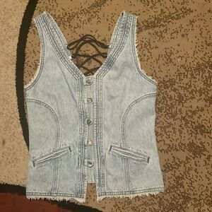 Harley Davidson Jean riding vest